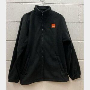 British Municipal Surplus - Zip Front Fleece Jacket - Medium